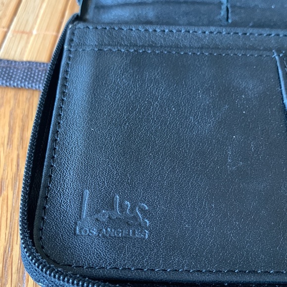 Lodi’s Leather Zip Around Wallet - Picture 5 of 5